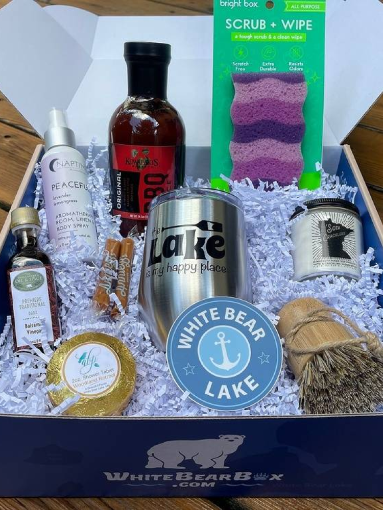 white bear box minnesota local lakeside cabin gifts