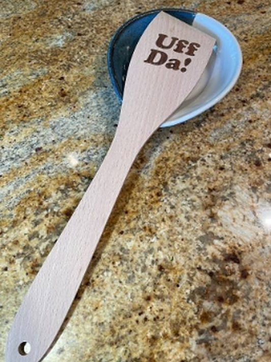 uffda spoon uff da minnesota scandinavian home gift